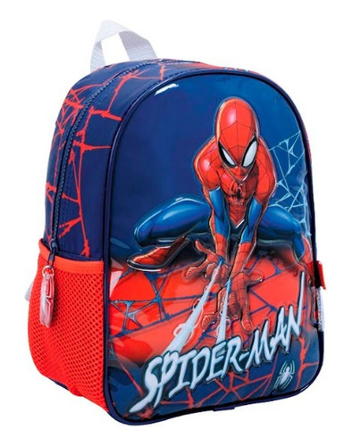 Mochila Marvel Spiderman 12p Original Wabro 11701 M4e 