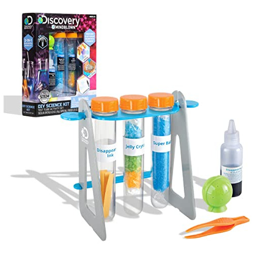 Discovery #mindblown 14-piece Test Tubes Diy Science 7qkn1