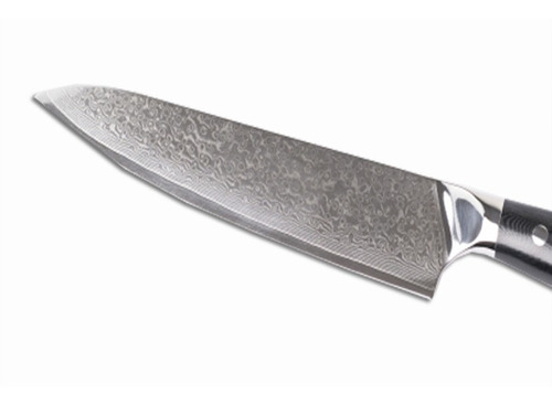 Cuchillo Pro. Ultra-filoso 32cm Acero Damasco 67 Capas