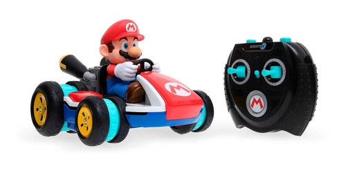 Carro Control Remoto Y Figura Mario Kart Antigravity Racer