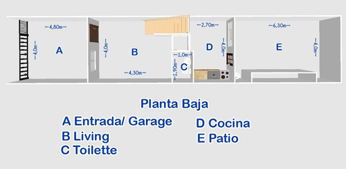 Imagen 22 de 30 de Duplex 3 Ambientes En Villa Urquiza Patio Y Garage