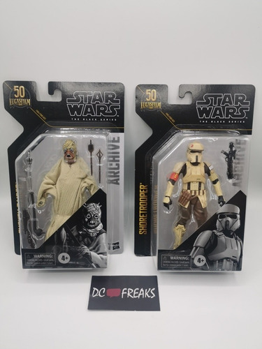 Imagen 2 de 3 de Star Wars: The Black Series Archive Collection Wave 4 Hasbro
