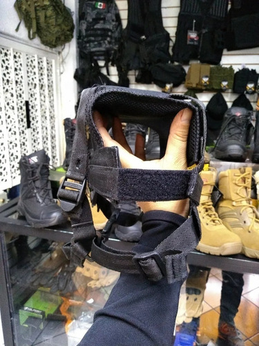 Imagen 5 de 8 de Kit Para Casco Balistico Arnes Tipo Araña Y Rieles Tacticos
