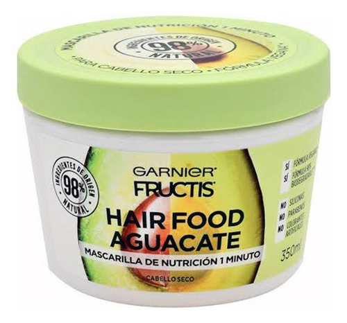 Garnier Fructis Hair Food Banana, Coco, Aguacate, Sandía 