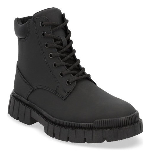 Bota Casuales Pr17918 Acabado Liso Trendy Hombre Moderno