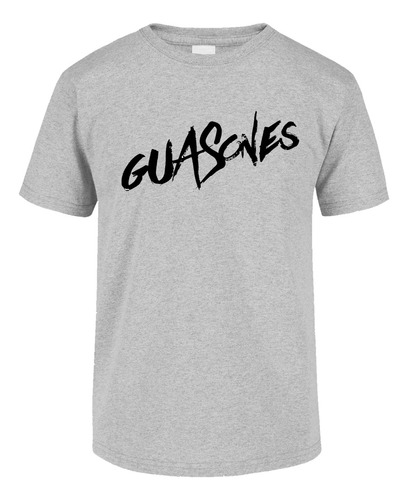 Remera Guasones Hombre Mujer Sublimada Rock Musica