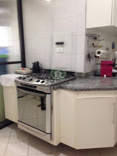 Imagem 14 de 30 de Cobertura Duplex Gonzaga, 4 Dorms: 02 Suítes. Vista P/o Mar. - Co0167