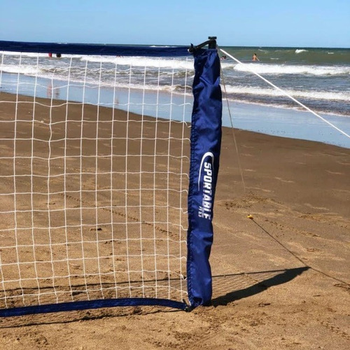 Imagen 4 de 7 de Cancha Red Fútbol Tenis 1vs1 2.0 C Estaca + Cintas P Marcar