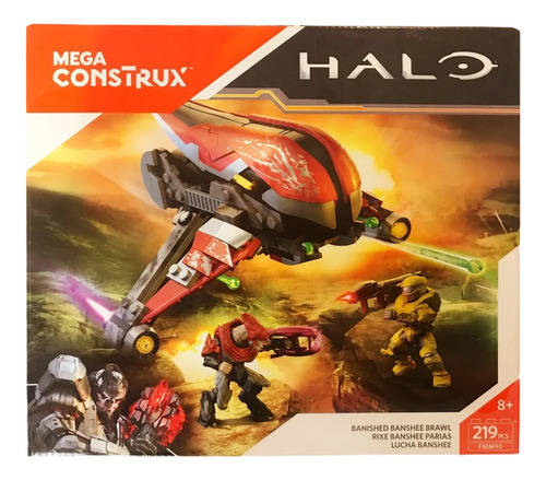 Halo Lucha Banshee Brawl Mega Construx Megabloks 219pz Fmm90