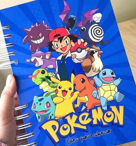 Libro Para Colorear Pokémon