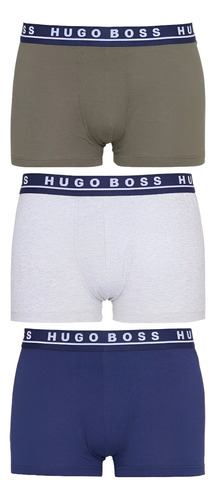 Boxer Trunk Hugo Boss Algodón 3 Pack - Original Y Nuevo