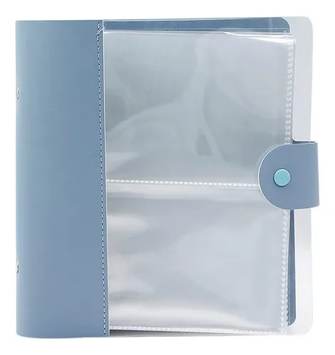 Álbum De Fotos Portátil De 100/200 Bolsillos, Cuaderno Recar