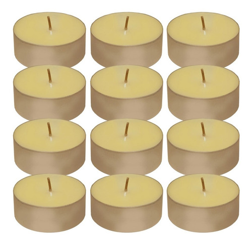 Caixa 50 Velas Rechaud Aromática Citronela Repelente Natural
