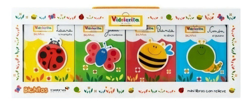 Lote X 4 Libros Infantiles - Vidrierita De Bichitos