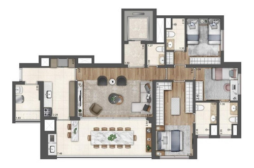 Imagem 12 de 19 de Apartamento À Venda No Bairro Chácara Klabin - São Paulo/sp - O-17521-28692