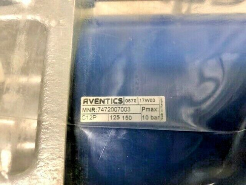 Aventics Bosch 7472007003 Item 750587-e3-5 Ccg