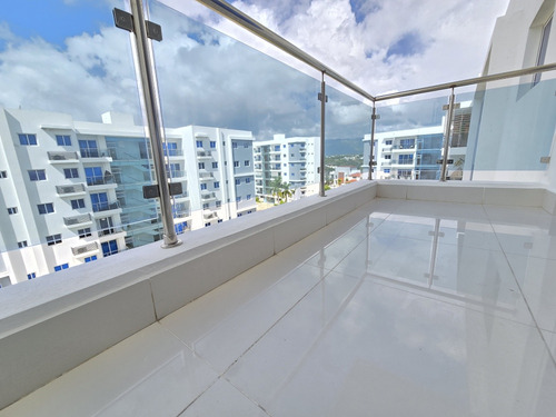 Se Alquila/ Renta Apartamento Moderno Piso Alto Con Vista