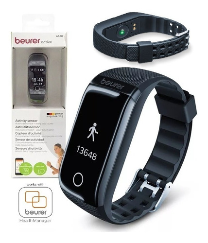Reloj Beurer As97 Sensor De Actividad  Y Sueño C/ Bluetooth