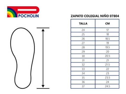 Imagen 7 de 8 de Zapatos Escolares Niños Pocholin
