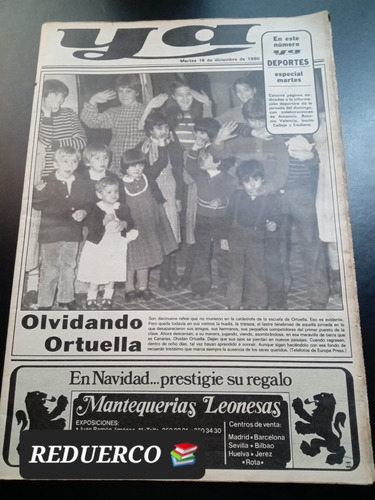 Diario Ya Diciembre 1980 Deportes Política España Kempes 