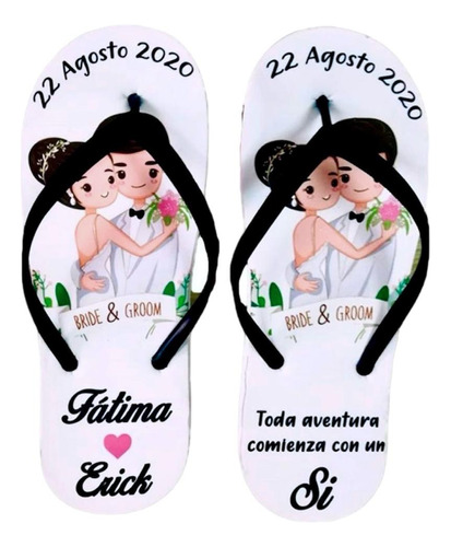 Sandalia Personalizada Sublimada 50 Pares 12mm De Grosor