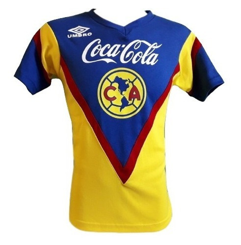 Jersey America Retro Amarilla Umbro 90s Reedición