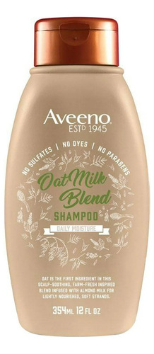 Shampoo Hidratante,aveeno,leche De Almendra,354ml