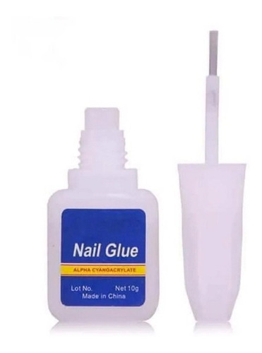 Pegamento Con Pincel Nail Glue Para Tips Y Deco