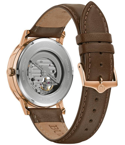 Imagen 3 de 7 de 97a155 Reloj Bulova American Clipper Cafe/rosado