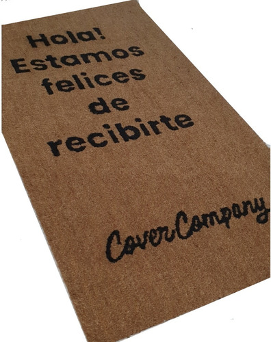 Alfombras Y Felpudos Coco Con Logo Ej. 1.20 X 1.00m