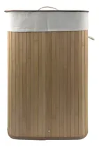 Comprar Cesto Canasto Plegable Bambú Rectangular Ropa C\u002Ftapa Y Asas