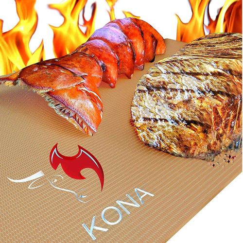 Kona Tapetes Para Horno Y Parrilla, Dorado  Accesorios De P