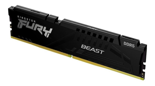 Memória Kingston Fury Beast 8gb 5200mhz Ddr5 Kf552c40bb/8