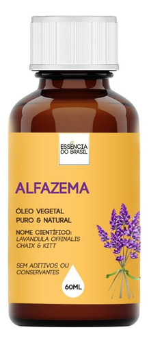  Óleo Vegetal Alfazema 60ml - Aromaterapia Natural E Puro