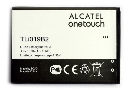 Bateria Alcatel Tli019b2 One Touch Pop C7