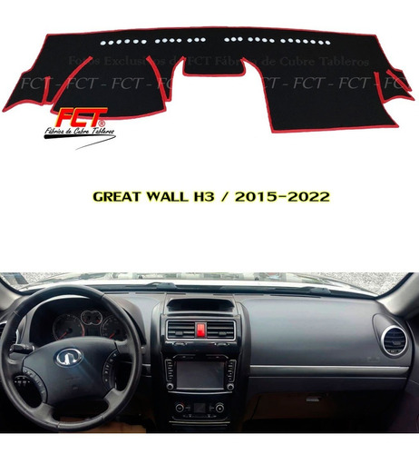 Cubre Tablero/ Great Wall H3 / 2015 2016 2017 2018 2019 2021