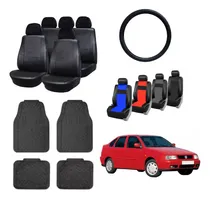 Comprar Fundas Cubre Asiento Auto Vw Polo + Alfombra 4 P + C\u002Fvolante
