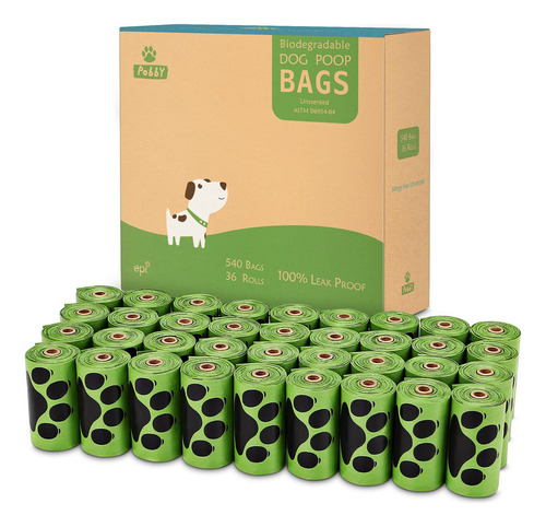 Bolsa Para Excrementos De Perro, 540 Unidades, Rollos De Bol