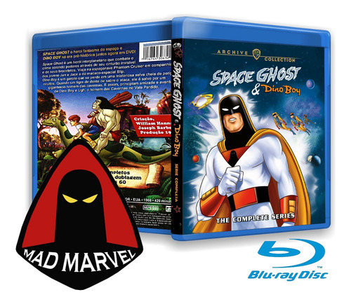 Blu-ray Space Ghost / Os Herculóides Dublado - 1080p