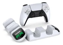 Comprar Cargador Para Joystick Ps5 Playstation Doble Led Dobe
