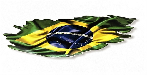 Adesivo Bandeira Brasil - 39 Cms ! ! !