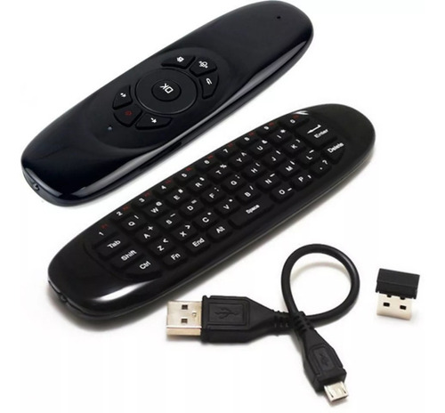 Mini Teclado Inalámbrico Rgb Tv Box Computadora Universal