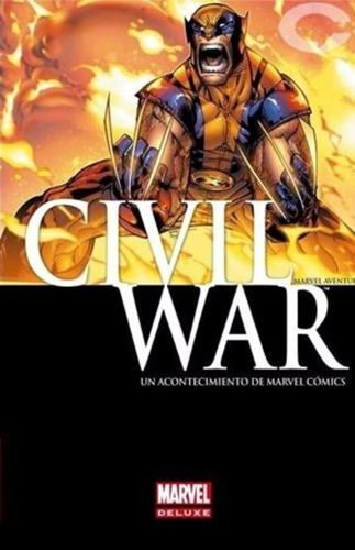 Civil War Marvel Comics Pasta Dura Historia Completa