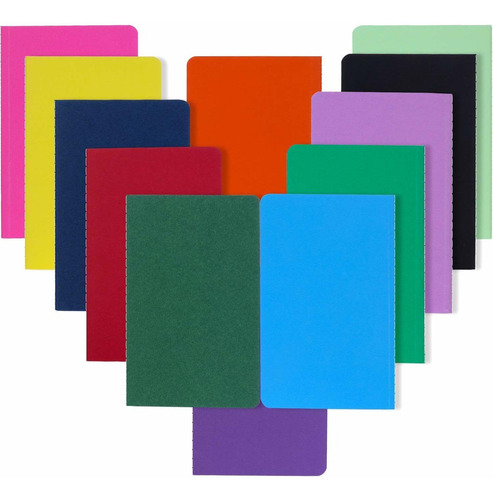 Xyark Cuaderno Colorido De Bolsillo Pequeo A Granel, Papel R