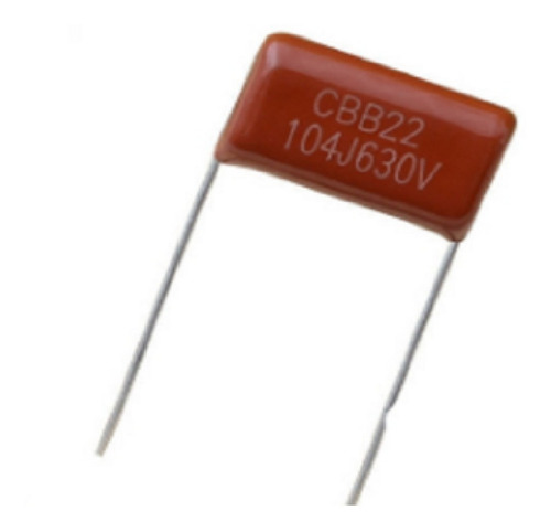 Imagen 1 de 2 de Capacitor Poliester 100nf 0.1uf X 630v X10 Unidades