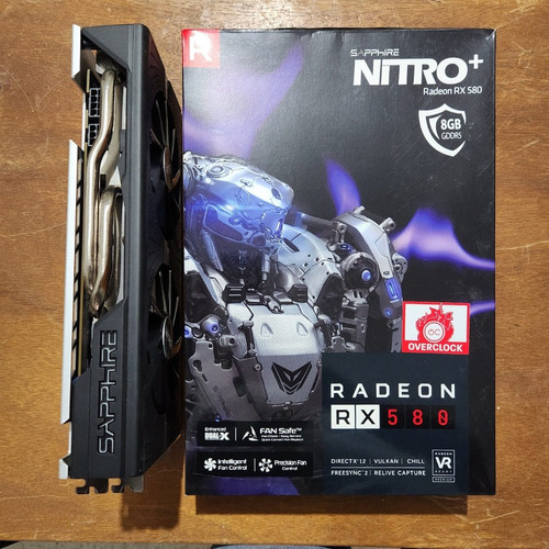 Sapphire Radeon Rx580 8gb Nitro+
