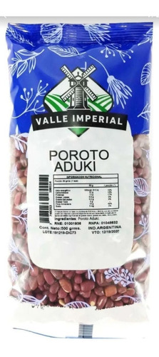 Poroto Aduki 500 Grs. Valle Imperial.