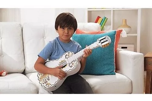 Disney Pixar Coco Guitarra Interactiva Con Luz Y Sonido