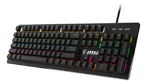 Teclado Gamer Msi Forge Gk300