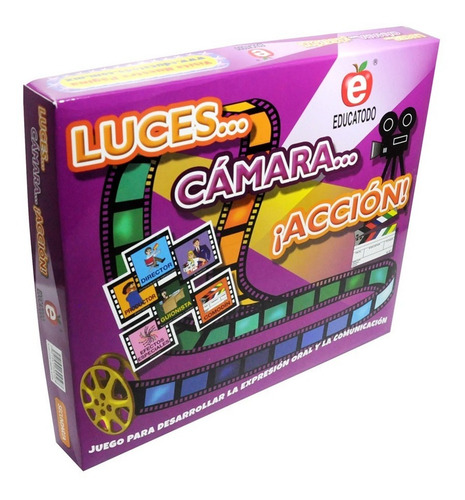 Juego Luces, Cámara, Acción, Educatodo, M-0450